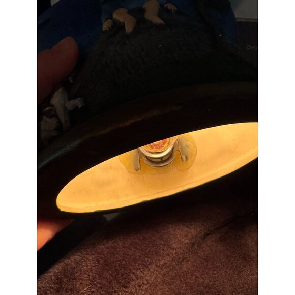 🍼 Vintage Blue Humpty Dumpty Nursery Lamp – Hand-Painted Ceramic 🍼 - Picture 6 of 16